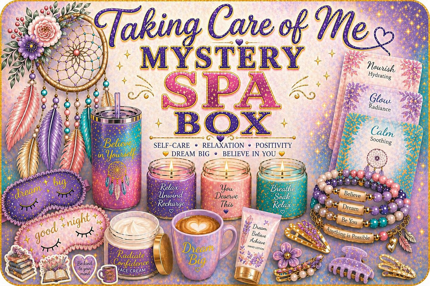 DREAM BELIEVER SPA MYSTERY BOX